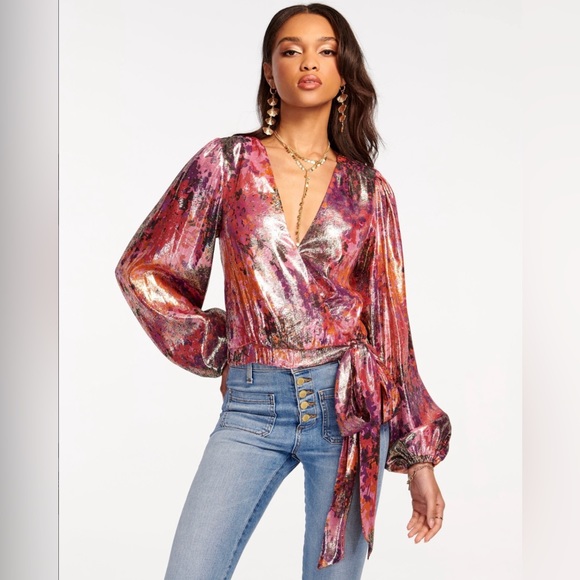 RAMY BROOK METALLIC TOP - Picture 4 of 4